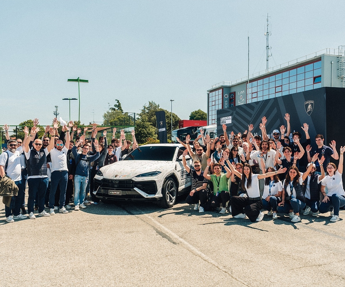 Lamborghini представил новую эксклюзивную модель на Lamborghini Arena 2026.