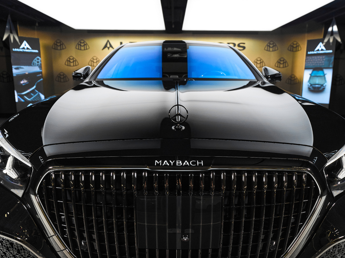 Единственный в России Mercedes-Maybach S-Class Night Series появился в Москве