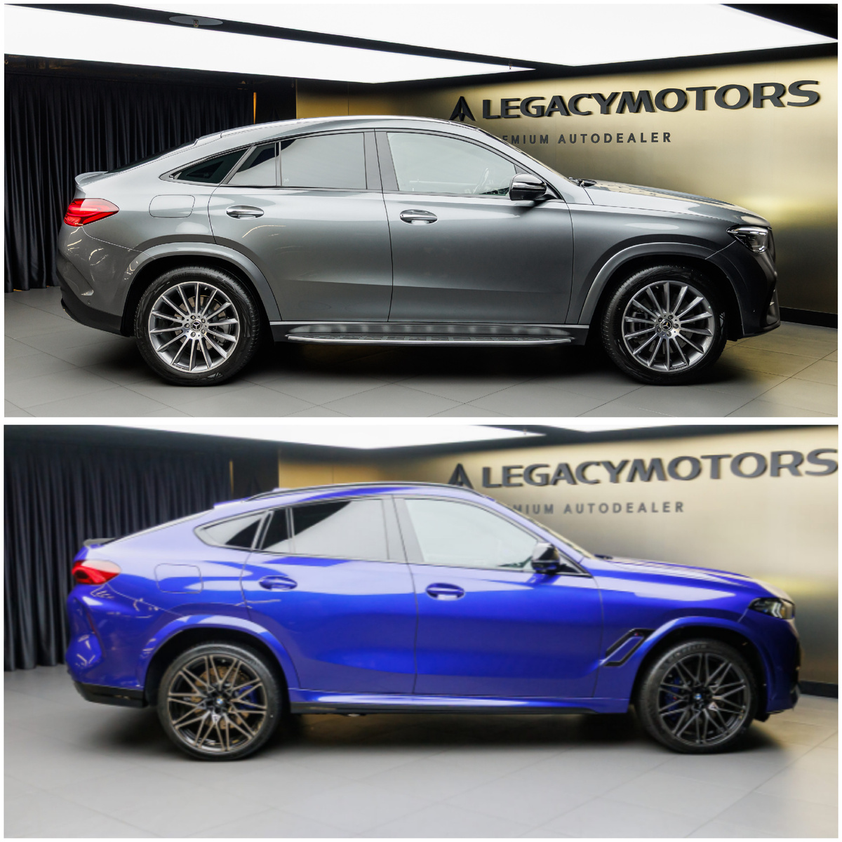 BMW X6 против Mercedes-Benz GLE Coupe: управляемость или комфорт.